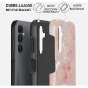 Burga Tough Back Cover hoesje voor Samsung Galaxy A15 4G/5G - Golden Coral 2