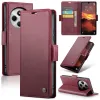 CASEME Litchi Texture Wallet Case