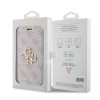 Guess 4G Big Metal Logo Book Wallet Case hoesje voor Apple iPhone 15 Pro Max - Roze 6