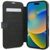 Guess 4G Big Metal Logo Book Wallet Case hoesje voor Apple iPhone 16 Pro - Zwart 1
