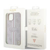 Guess 4G Printed Stripes Hard Case Back Cover hoesje met MagSafe voor Apple iPhone 15 - Roze 5
