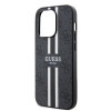Guess 4G Printed Stripes Hard Case Back Cover hoesje met MagSafe voor Apple iPhone 15 Pro - Zwart 3