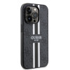 Guess 4G Printed Stripes Hard Case Back Cover hoesje met MagSafe voor Apple iPhone 15 Pro Max - Zwart 2