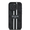 Guess 4G Printed Stripes Hard Case Back Cover hoesje met MagSafe voor Apple iPhone 16 Pro Max - Zwart 2
