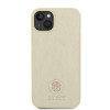 Guess 4G Strass Metal Logo Hard Case Back Cover hoesje voor Apple iPhone 15 - Goud 2