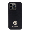 Guess 4G Strass Metal Logo Hard Case Back Cover hoesje voor Apple iPhone 15 Pro - Zwart 1