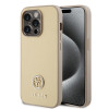 Guess 4G Strass Metal Logo Hard Case Back Cover hoesje voor Apple iPhone 15 Pro - Goud 0