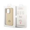 Guess 4G Strass Metal Logo Hard Case Back Cover hoesje voor Apple iPhone 15 Pro - Goud 5