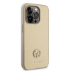 Guess 4G Strass Metal Logo Hard Case Back Cover hoesje voor Apple iPhone 15 Pro Max - Goud 2
