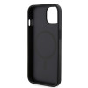 Guess GCube Stripes Hard Case Back Cover hoesje met MagSafe voor Apple iPhone 15 - Zwart 4