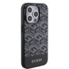 Guess GCube Stripes Hard Case Back Cover hoesje met MagSafe voor Apple iPhone 15 Pro Max - Zwart 2