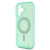 Guess IML Rhinestones Back Cover hoesje met MagSafe voor Apple iPhone 16 - Groen 5