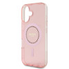 Guess IML Rhinestones Back Cover hoesje met MagSafe voor Apple iPhone 16 Plus - Roze 4