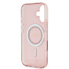 Guess IML Rhinestones Back Cover hoesje met MagSafe voor Apple iPhone 16 Plus - Roze 5