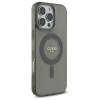 Guess IML Rhinestones Back Cover hoesje met MagSafe voor Apple iPhone 16 Pro - Zwart 2