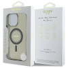 Guess IML Rhinestones Back Cover hoesje met MagSafe voor Apple iPhone 16 Pro - Zwart 6