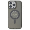 Guess IML Rhinestones Back Cover hoesje met MagSafe voor Apple iPhone 16 Pro Max - Zwart 3