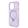 Guess Ring Stand Script Glitter Back Cover hoesje met MagSafe voor Apple iPhone 15 Pro - Paars 4