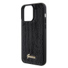 Guess Sequin Script Metal Back Cover hoesje voor Apple iPhone 15 Pro Max - Zwart 4
