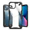 Ringke Fusion X Back Cover hoesje voor Apple iPhone 13 - Zwart 0