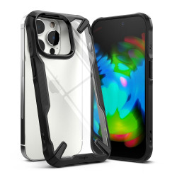 Ringke Fusion X Back Cover hoesje voor Apple iPhone 14 Pro Max - Zwart