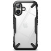 Ringke Fusion X Back Cover hoesje voor Apple iPhone 16 - Zwart 1