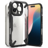 Ringke Fusion X Back Cover hoesje voor Apple iPhone 16 Pro - Zwart 3