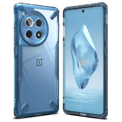 Ringke Fusion X Back Cover hoesje voor OnePlus 12R - Blauw