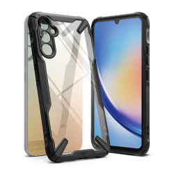 Ringke Fusion X Back Cover hoesje voor Samsung Galaxy A34 - Zwart