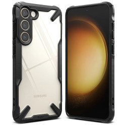 Ringke Fusion X Back Cover hoesje voor Samsung Galaxy S23 - Zwart