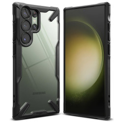 Ringke Fusion X Back Cover hoesje voor Samsung Galaxy S23 Ultra - Zwart