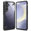 Ringke Fusion X Back Cover hoesje voor Samsung Galaxy S24 - Zwart 0