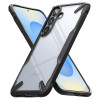 Ringke Fusion X Back Cover hoesje voor Samsung Galaxy S25 Plus - Zwart 1