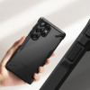 Ringke Fusion X Back Cover hoesje voor Samsung Galaxy S25 Ultra - Zwart 6