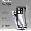 Ringke Fusion X Back Cover hoesje voor Xiaomi Redmi Note 13 Pro 5G / Xiaomi Poco X6 - Zwart 4