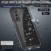 Shellbox Waterproof IP68 hoesje voor Samsung Galaxy A16 - Zwart 1
