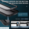 Shellbox Waterproof IP68 hoesje voor Samsung Galaxy A16 - Zwart 5