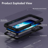 Shellbox Waterproof IP68 hoesje voor Samsung Galaxy A25 - Zwart 3