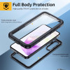 Shellbox Waterproof IP68 hoesje voor Samsung Galaxy A35 - Zwart 4