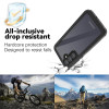 Shellbox Waterproof IP68 hoesje voor Samsung Galaxy A55 - Zwart 3
