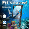 Shellbox Waterproof IP68 hoesje voor Samsung Galaxy S25 Ultra - Zwart 1