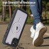 Shellbox Waterproof IP68 hoesje met MagSafe voor Apple iPhone 14 Plus - Zwart 3