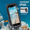 Shellbox Waterproof IP68 hoesje met MagSafe voor Apple iPhone 16e - Zwart 2