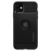 Spigen Rugged Armor Back Cover hoesje voor Apple iPhone 11 - Zwart 1
