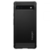 Spigen Rugged Armor Back Cover hoesje voor Google Pixel 6a - Zwart 3
