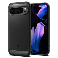 Spigen Rugged Armor Back Cover hoesje voor Google Pixel 9 Pro XL - Zwart