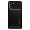 Spigen Rugged Armor Back Cover hoesje voor Samsung Galaxy S21 - Zwart 1