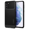 Spigen Rugged Armor Back Cover hoesje voor Samsung Galaxy S21 - Zwart 0