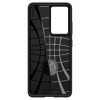 Spigen Rugged Armor Back Cover hoesje voor Samsung Galaxy S21 Ultra - Zwart 3