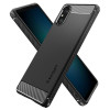 Spigen Rugged Armor Back Cover hoesje voor Sony Xperia 5 V - Zwart 5